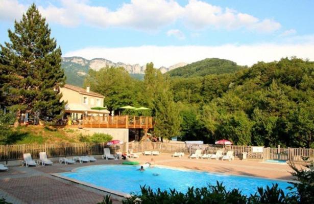 Camping Le Gallo Romain Barbieres Buitenkant foto