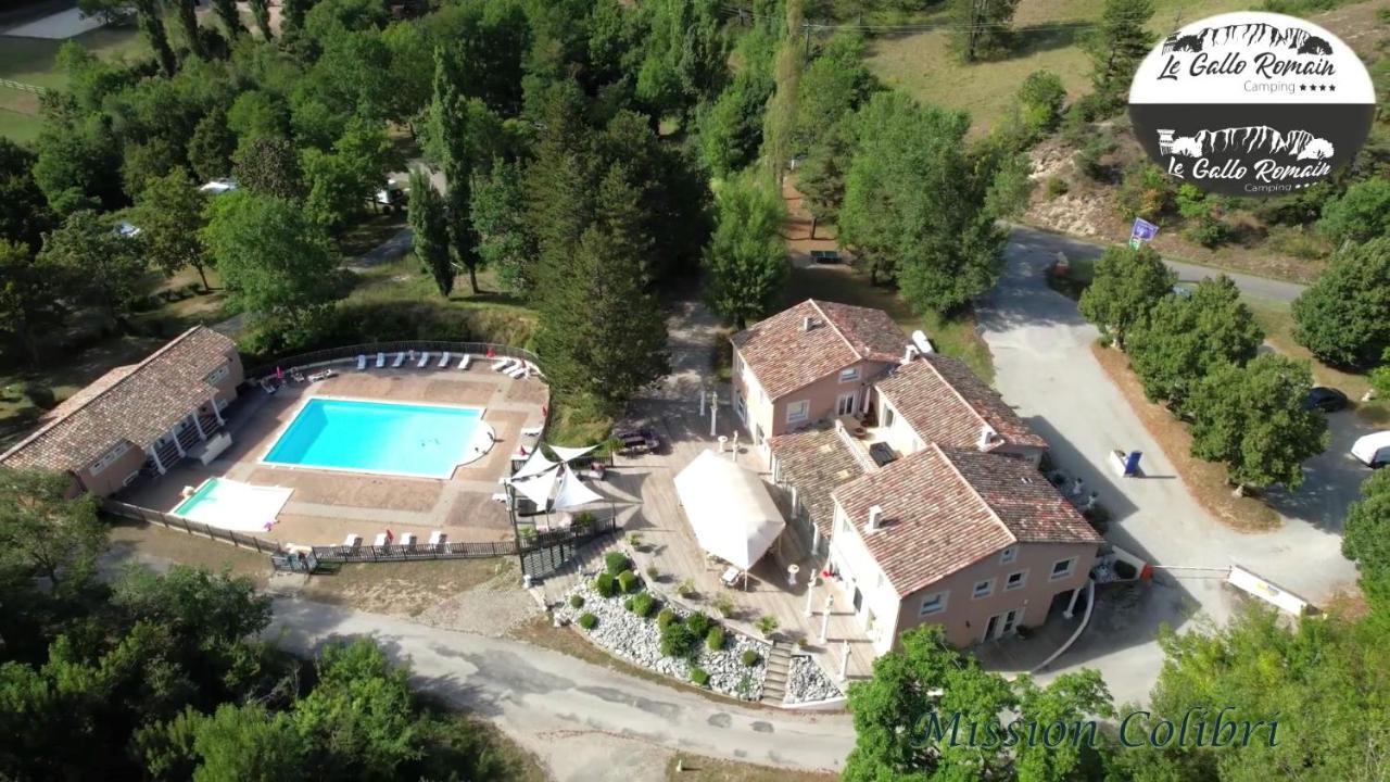 Camping Le Gallo Romain Barbieres Buitenkant foto