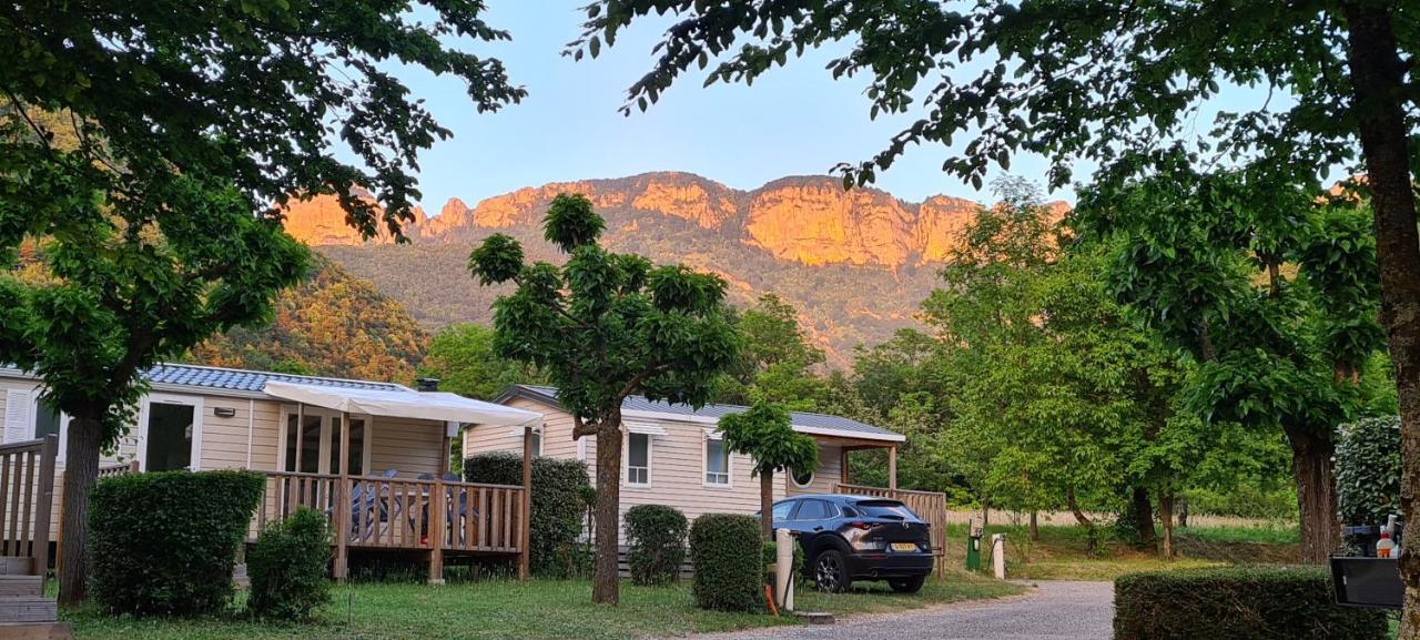 Camping Le Gallo Romain Barbieres Buitenkant foto