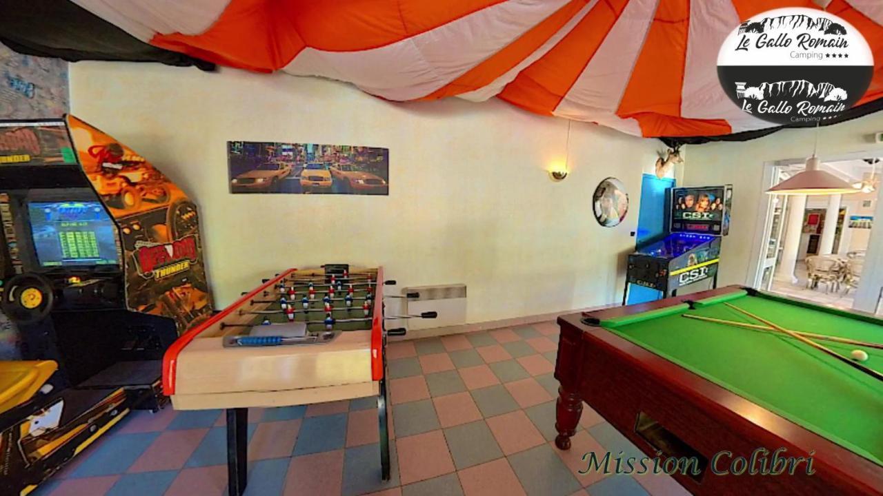 Camping Le Gallo Romain Barbieres Buitenkant foto