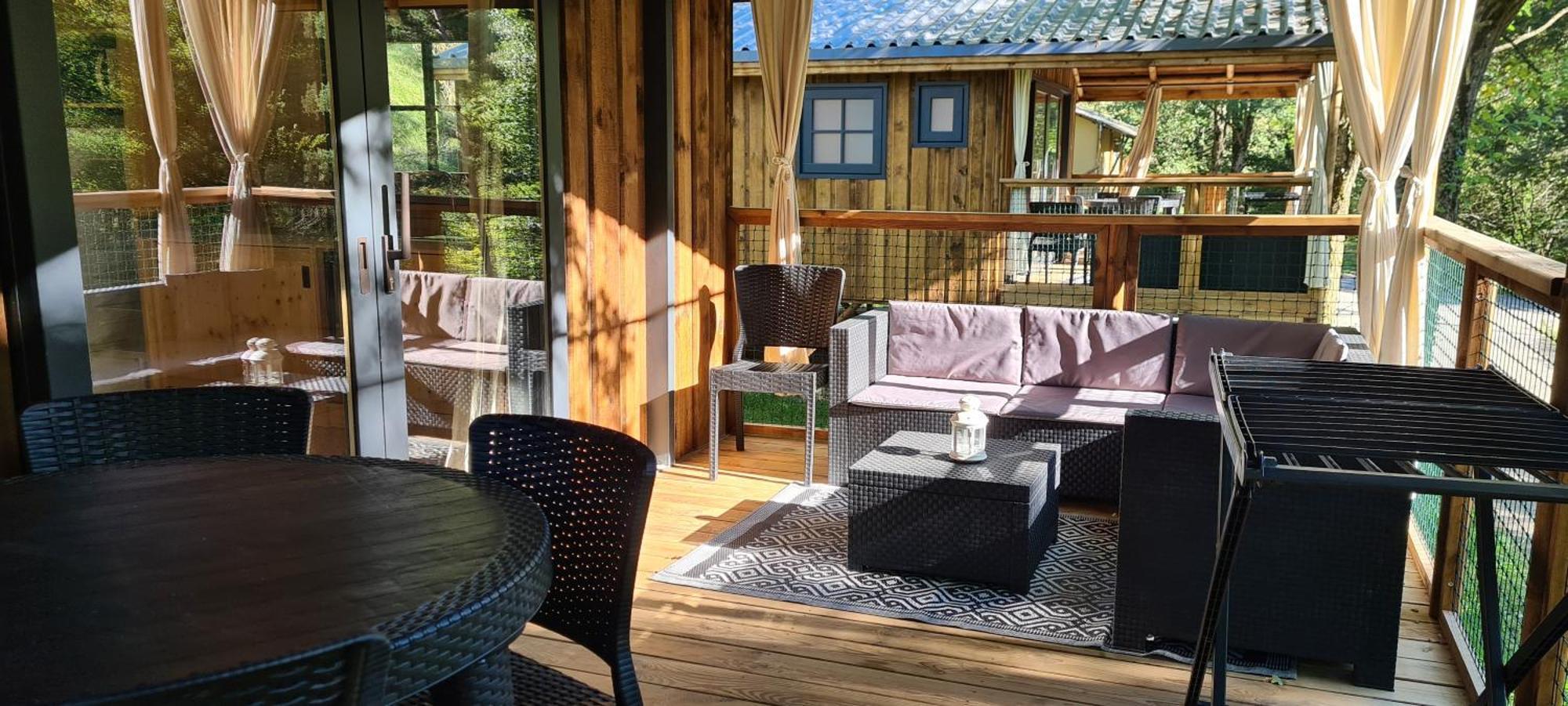 Camping Le Gallo Romain Barbieres Buitenkant foto