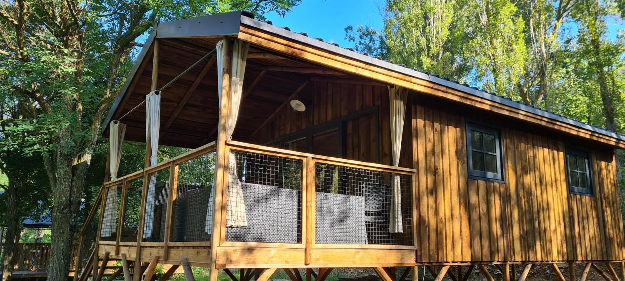 Camping Le Gallo Romain Barbieres Buitenkant foto