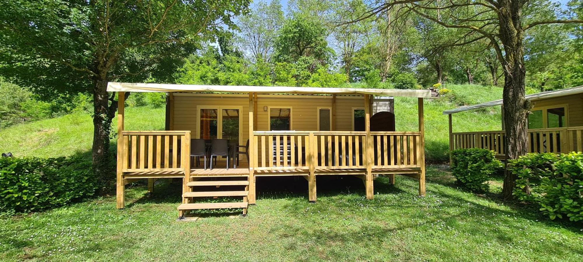 Camping Le Gallo Romain Barbieres Buitenkant foto