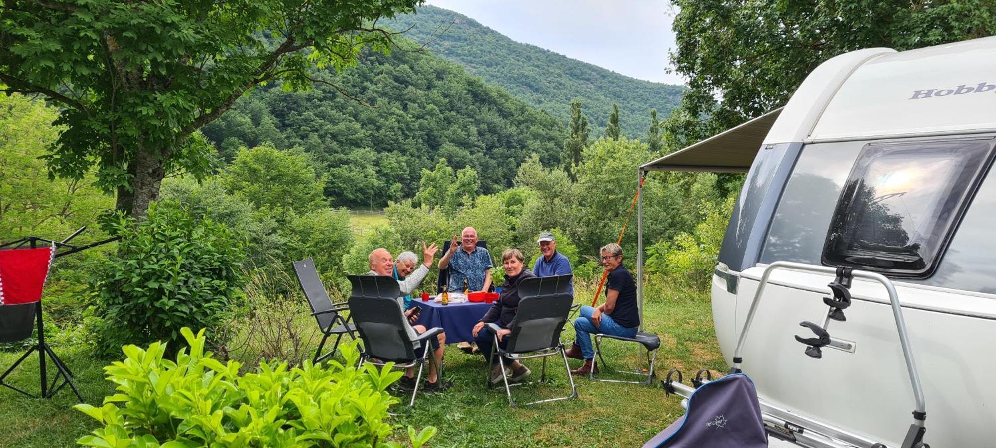 Camping Le Gallo Romain Barbieres Buitenkant foto